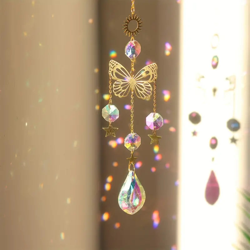 1 Atrapasueños de Cristal con  - Crystal Sun Catcher reseña y precio