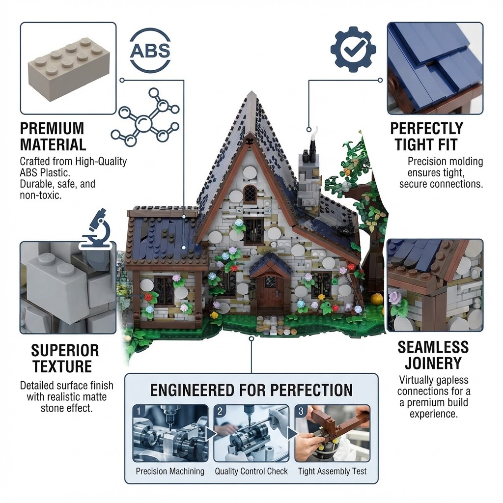 Bloques de construcción para c - Home Decor Medieval reseña y precio