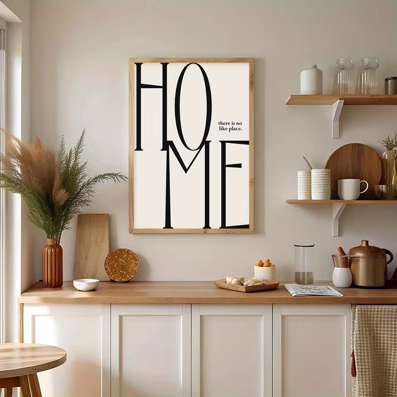 Impresión de arte de pared con - Home Decor Minimal reseña y precio