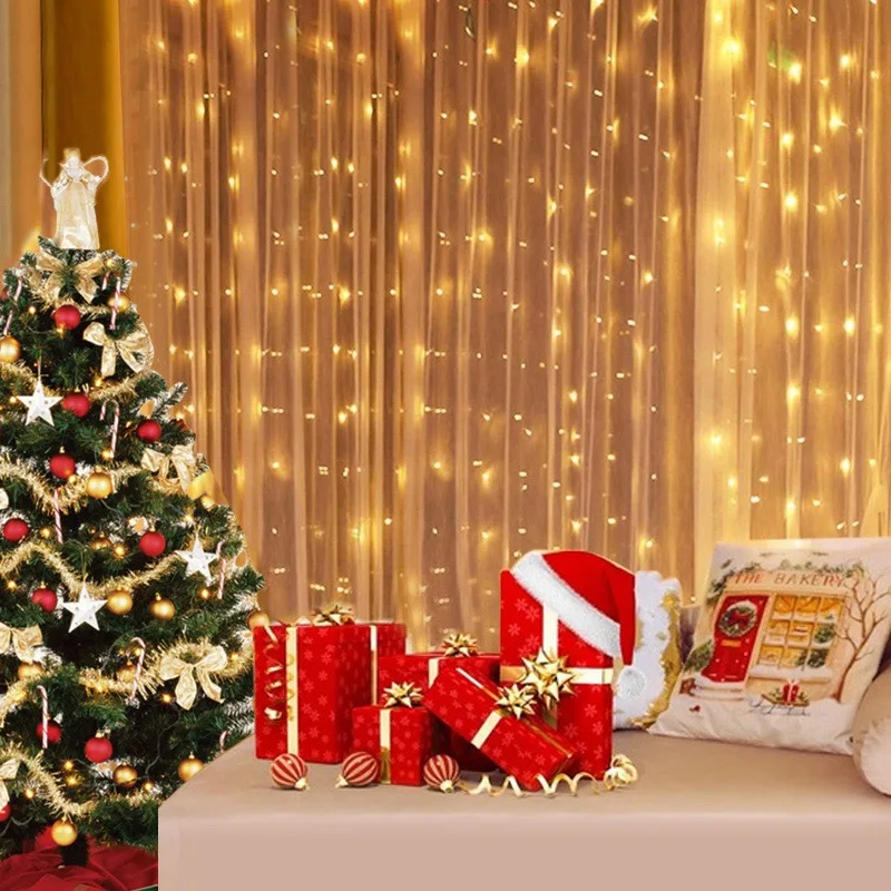 Guirnalda de Luces LED de 3M-6 - String Curtain Light reseña y precio