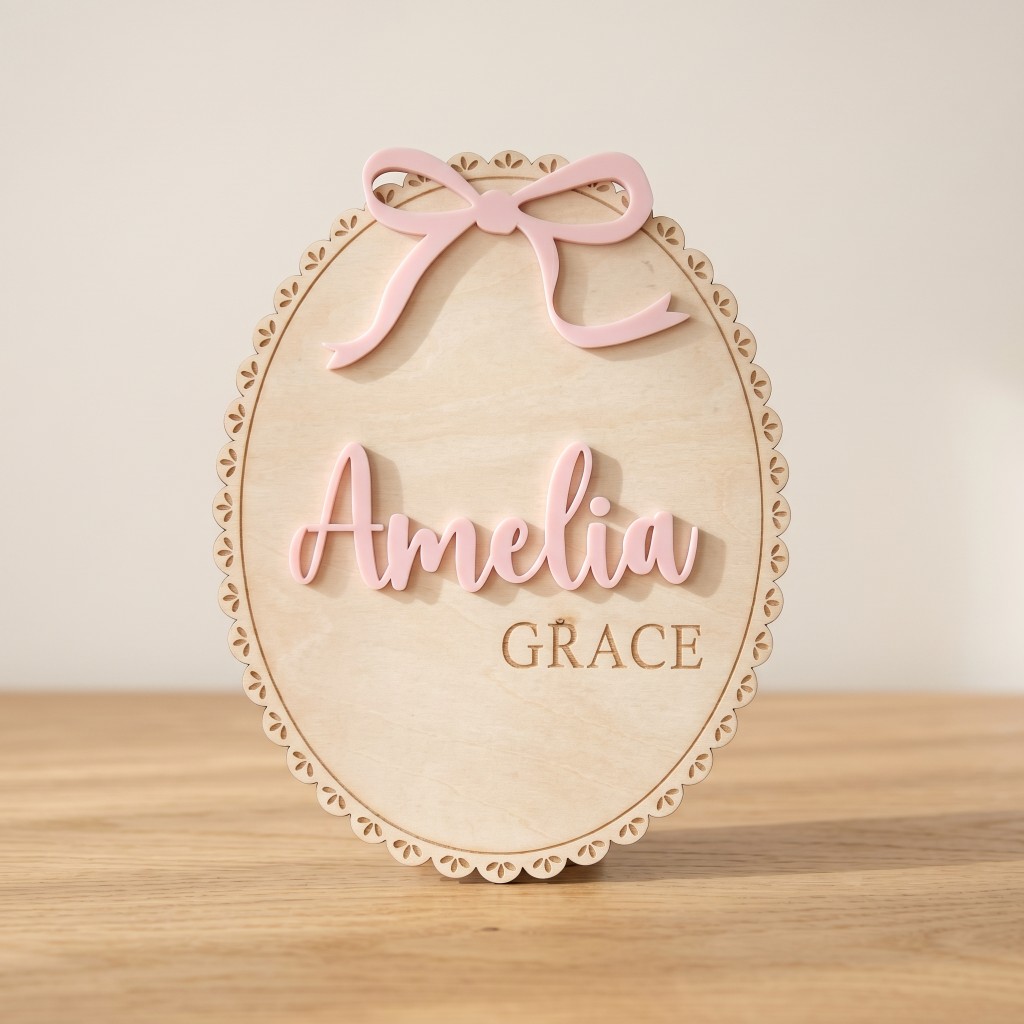 1 Pieza Placa de Madera Person - Home Decor For Wedding reseña y precio