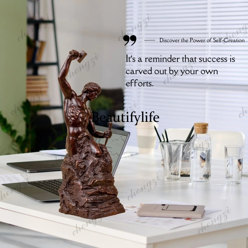 Escultura de bronce de 18.5 pu - Home Decor Modern Organic reseña y precio