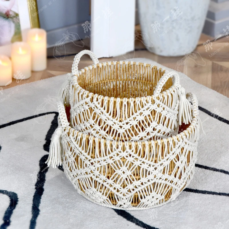 Cesto de Almacenamiento Hecho  - Home Decor Hampers reseña y precio