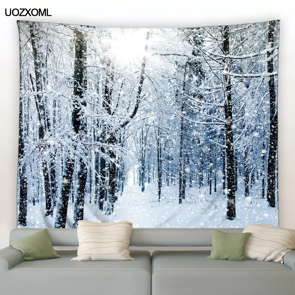 Tapiz navideño colgante de par - Home Decor Yoga reseña y precio