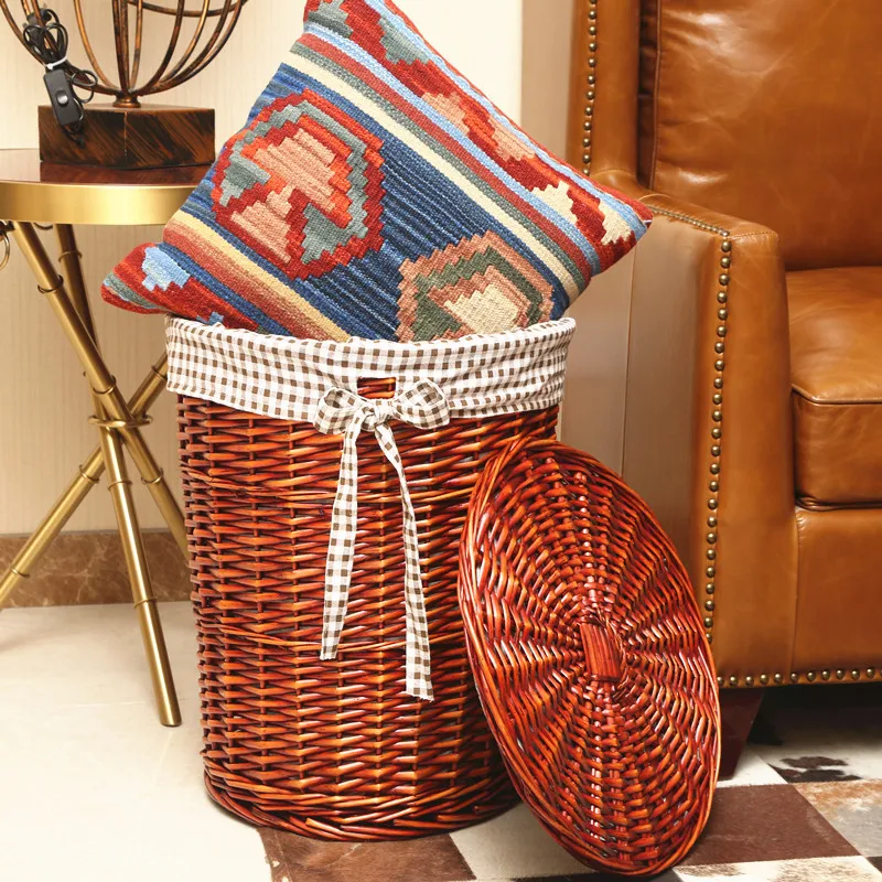 Cesto de mimbre con tapa para  - Home Decor Hampers reseña y precio