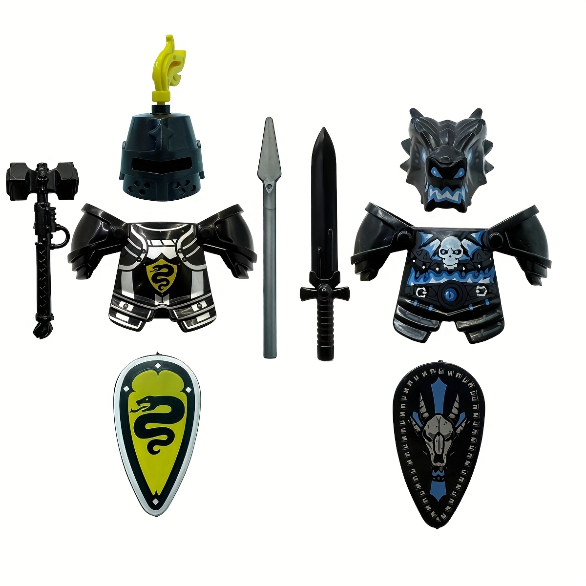 Figuras de ensamblaje de model - Home Decor Medieval reseña y precio