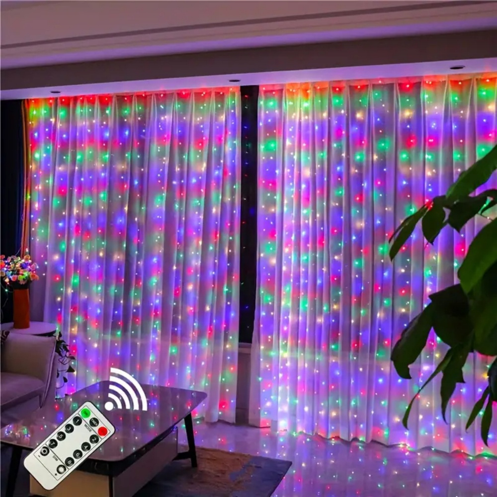 Guirnalda de Luces LED para Co - String Curtain Light reseña y precio