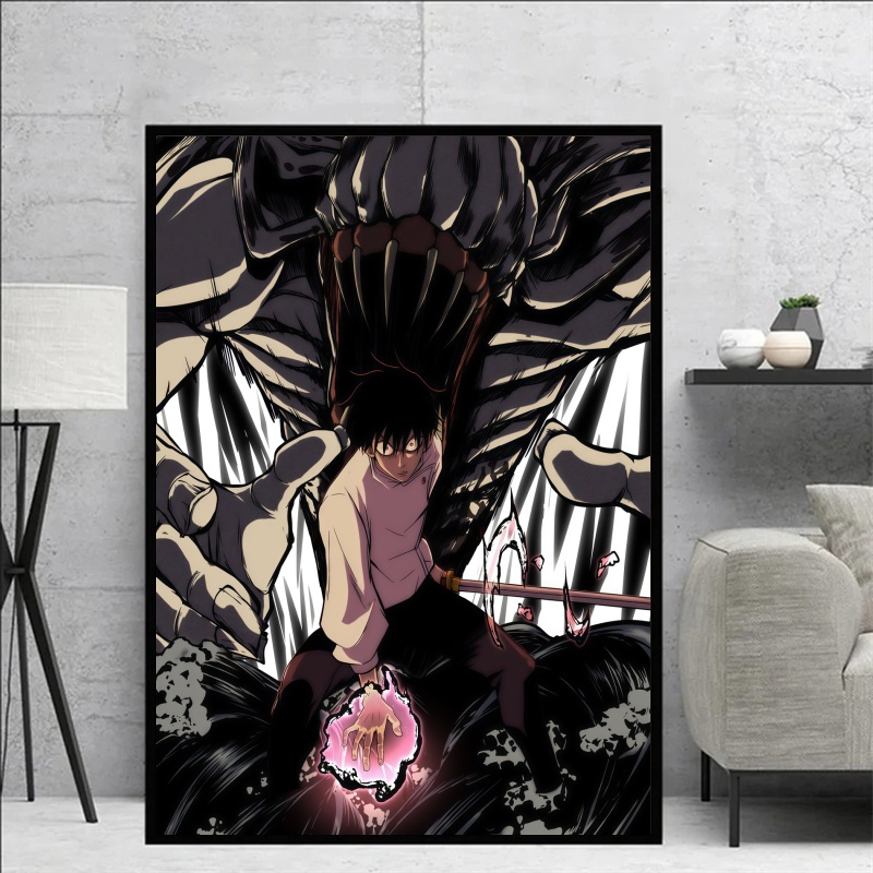 Jujutsu Kaisen Yuta Okkotsu y  - Home Decor Painting reseña y precio