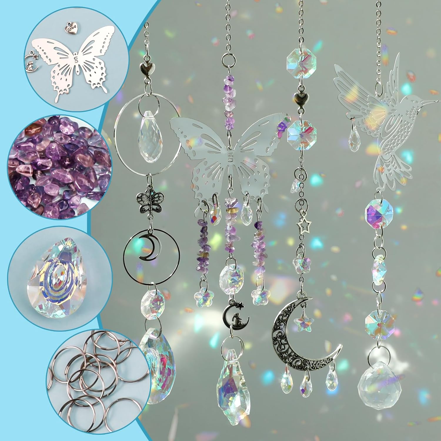 DIY 400 Uds. Kit de suministro - Crystal Sun Catcher reseña y precio