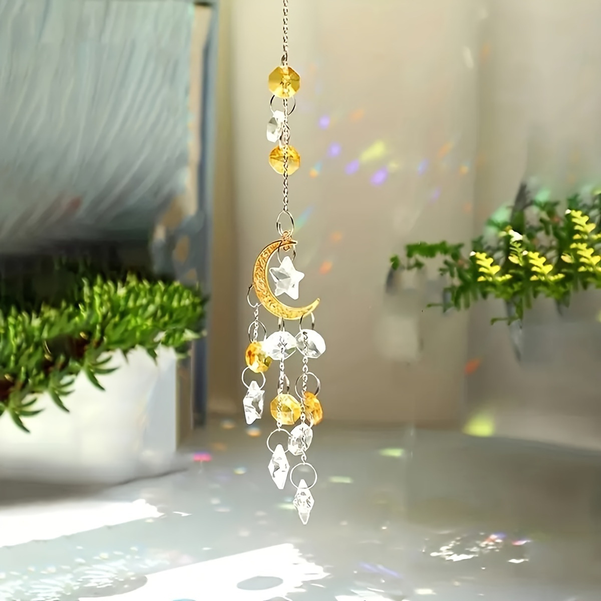 Atrapasueños de cristal para v - Crystal Sun Catcher reseña y precio