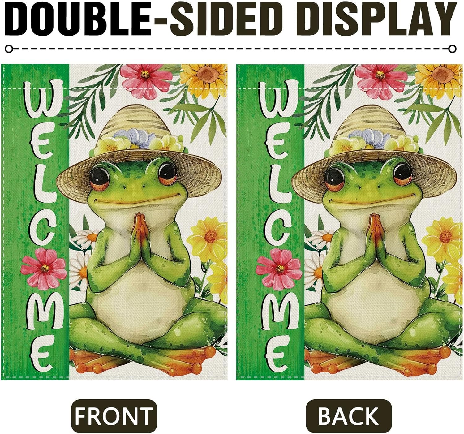 Bandera Decorativa de Jardín c - Home Decor Yoga reseña y precio