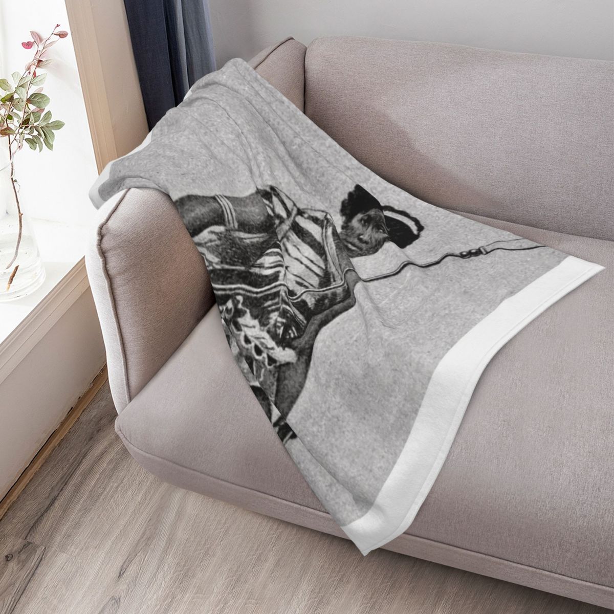 Manta decorativa de lujo con d - Home Decor On Amazon reseña y precio