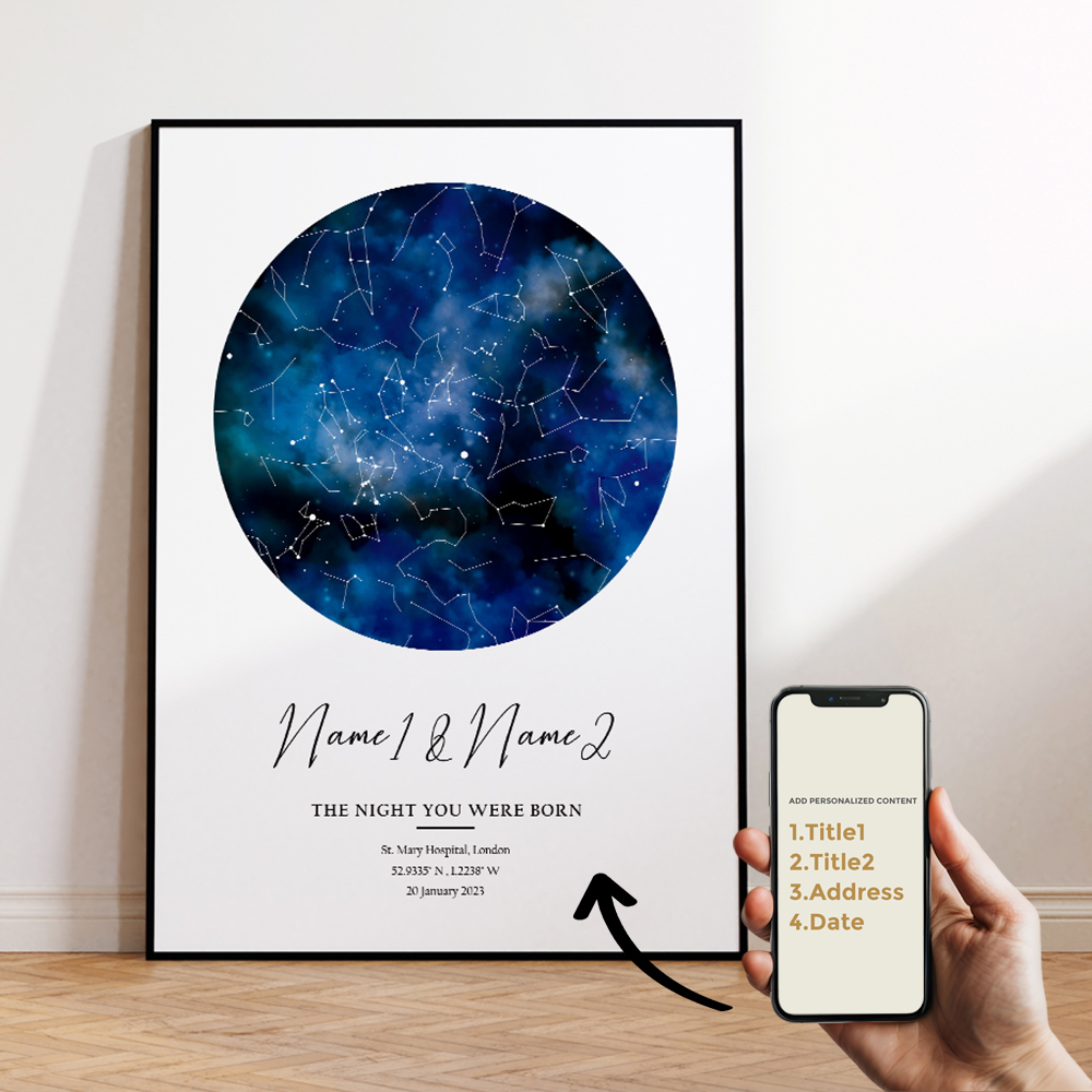 Mapa de estrella de cielo noct - Home Decor Reviews reseña y precio
