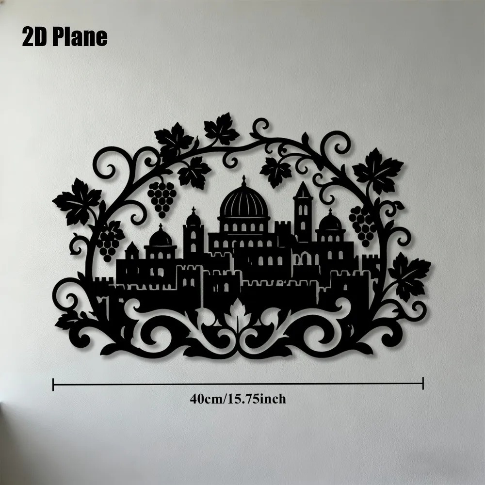 CIFBUY Arte de Pared de Hierro - Home Decor Living reseña y precio