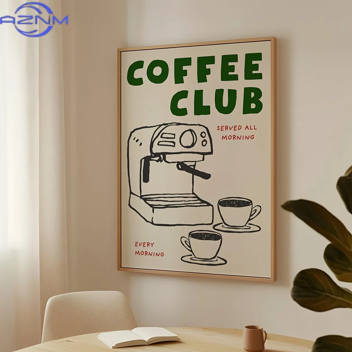 Póster de Lienzo con Diseño de - Home Decor Minimal reseña y precio