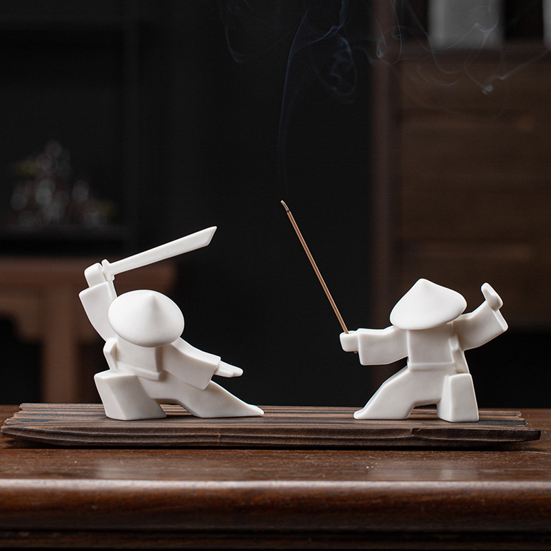 Estatua de caballero samurái d - Incense Stick Holder reseña y precio
