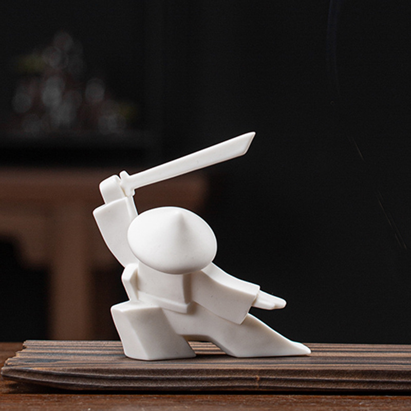 Estatua de caballero samurái d - Incense Stick Holder reseña y precio
