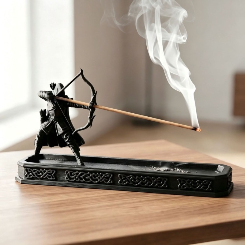 Quemador de Incienso Impreso e - Incense Stick Holder reseña y precio