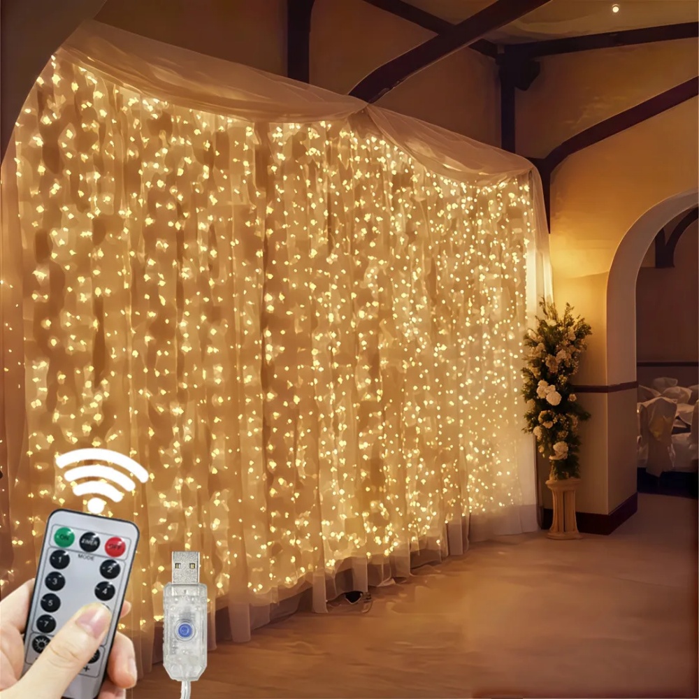 Guirnalda de Luces LED de 3/6m - String Curtain Light reseña y precio