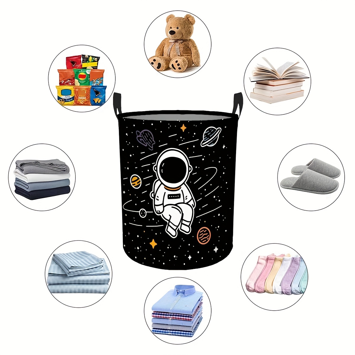 Cesto de Ropa Redondo Moderno  - Home Decor Hampers reseña y precio