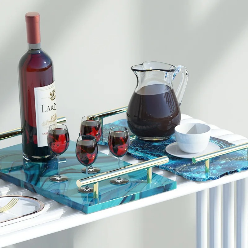 Bandeja de resina epoxi, molde - Home Decor Manufacturers reseña y precio