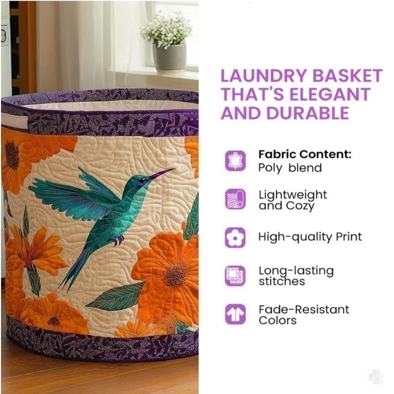 Cesto de Ropa Acolchado Hummin - Home Decor Hampers reseña y precio