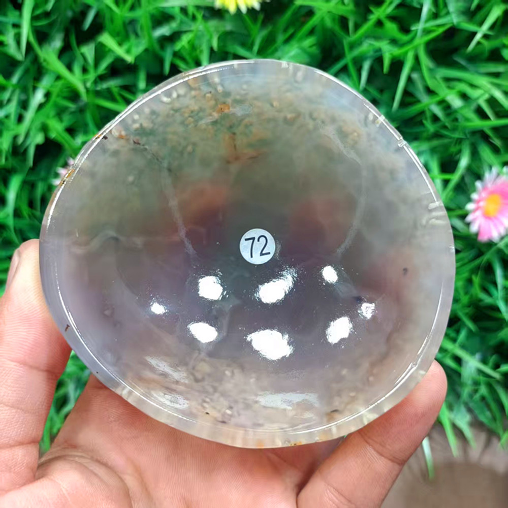 Cuenco de ágata de cristal de  - Home Decor Modern Organic reseña y precio