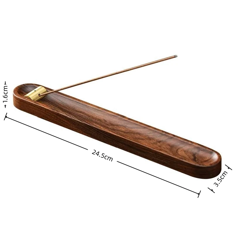 Porta Incienso de Madera de No - Incense Stick Holder reseña y precio